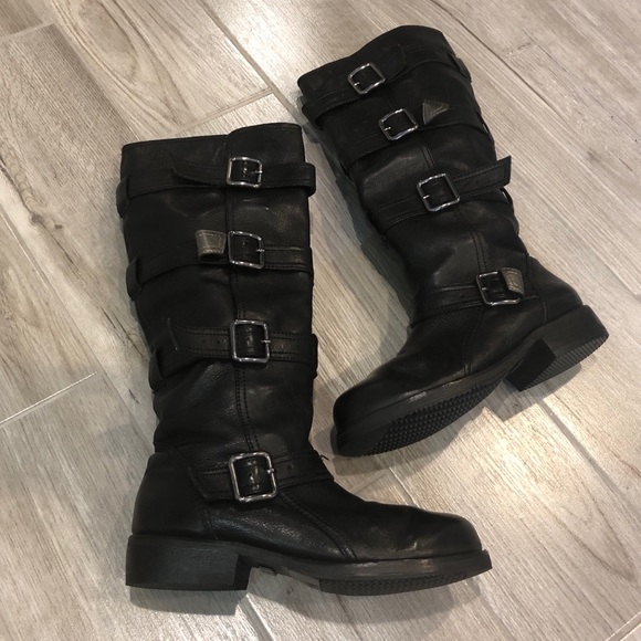 combat and moto boots